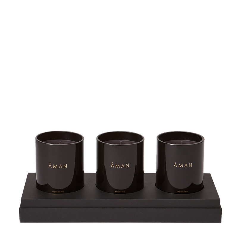 AMAN Mini Spa Candle Trio 3x 60g