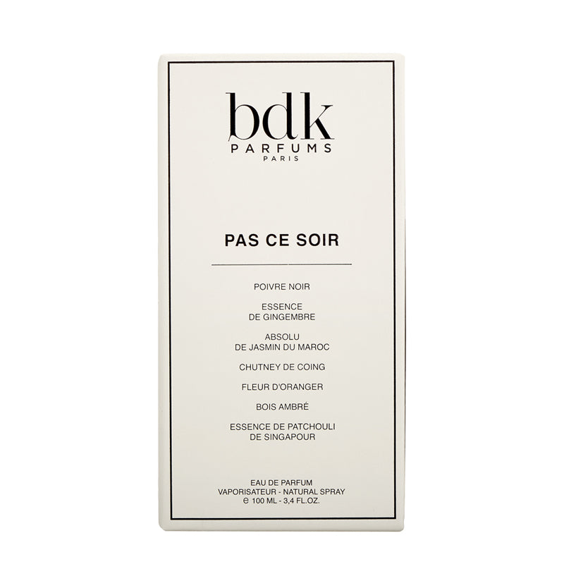 BDK Parfums Pas Ce Soir