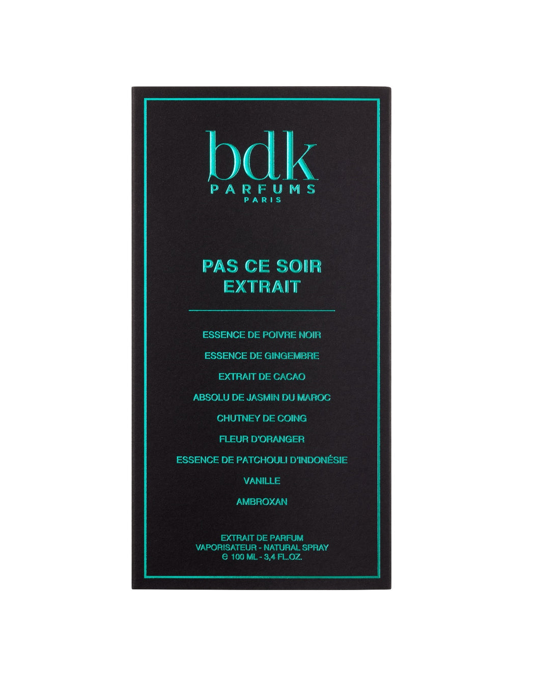 BDK Parfums Pas Ce Soir Extrait 100ml