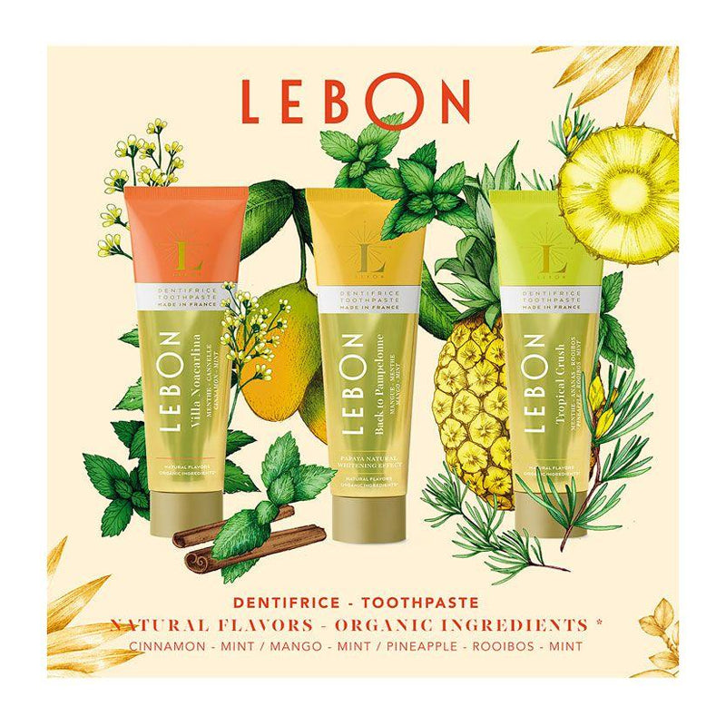 LEBON Orange Mood Toothpaste Set 3x25ml