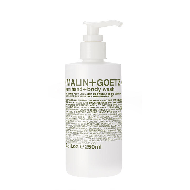 (MALIN+GOETZ) Rum Hand+Body Wash 250ml