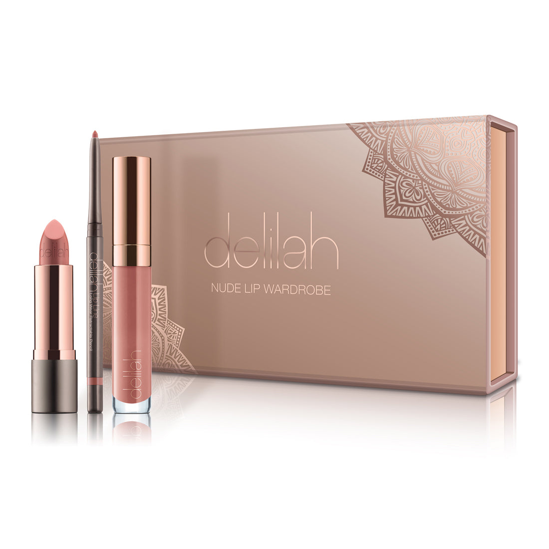 Delilah Nude Lip Wardrobe Set V1