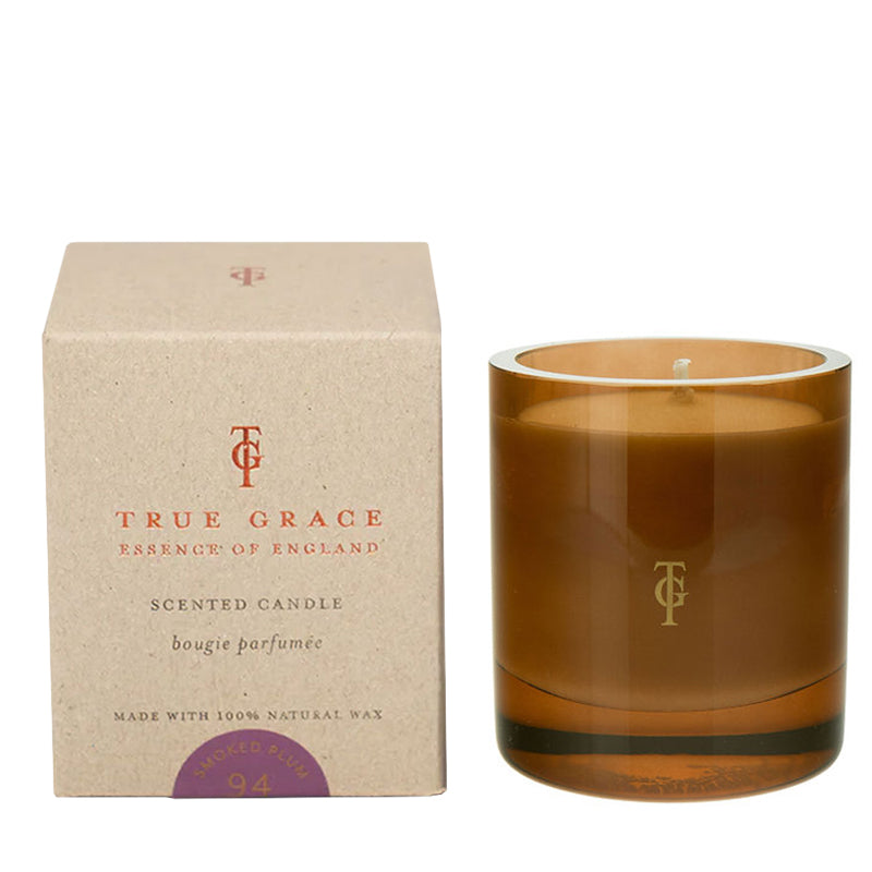 True Grace Burlington Smoked Plum Candle 290g