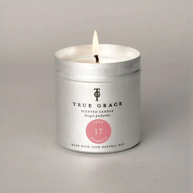 True Grace Walled Garden Tin Candle Vine Tomato 250g