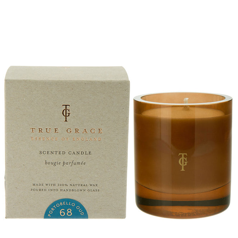 True Grace Portobello Oud Candle 290g