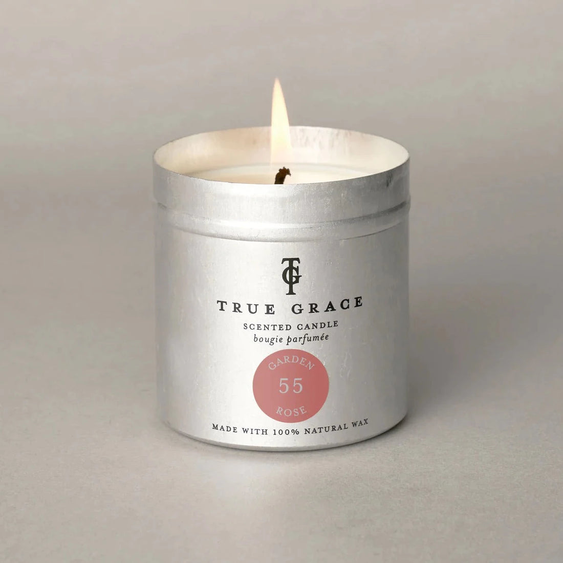 True Grace Walled Garden Tin Candle Garden Rose 250g