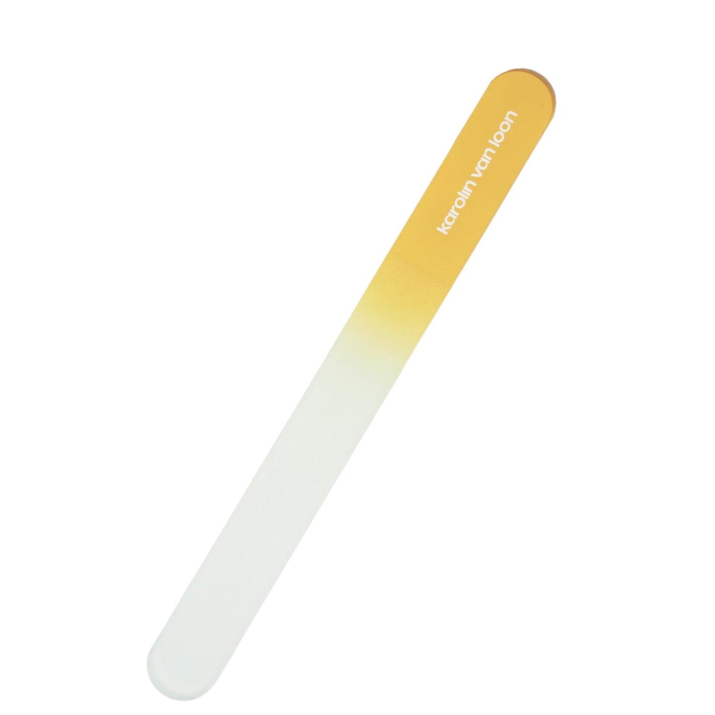 Karolin van Loon la doucher, glass nail file