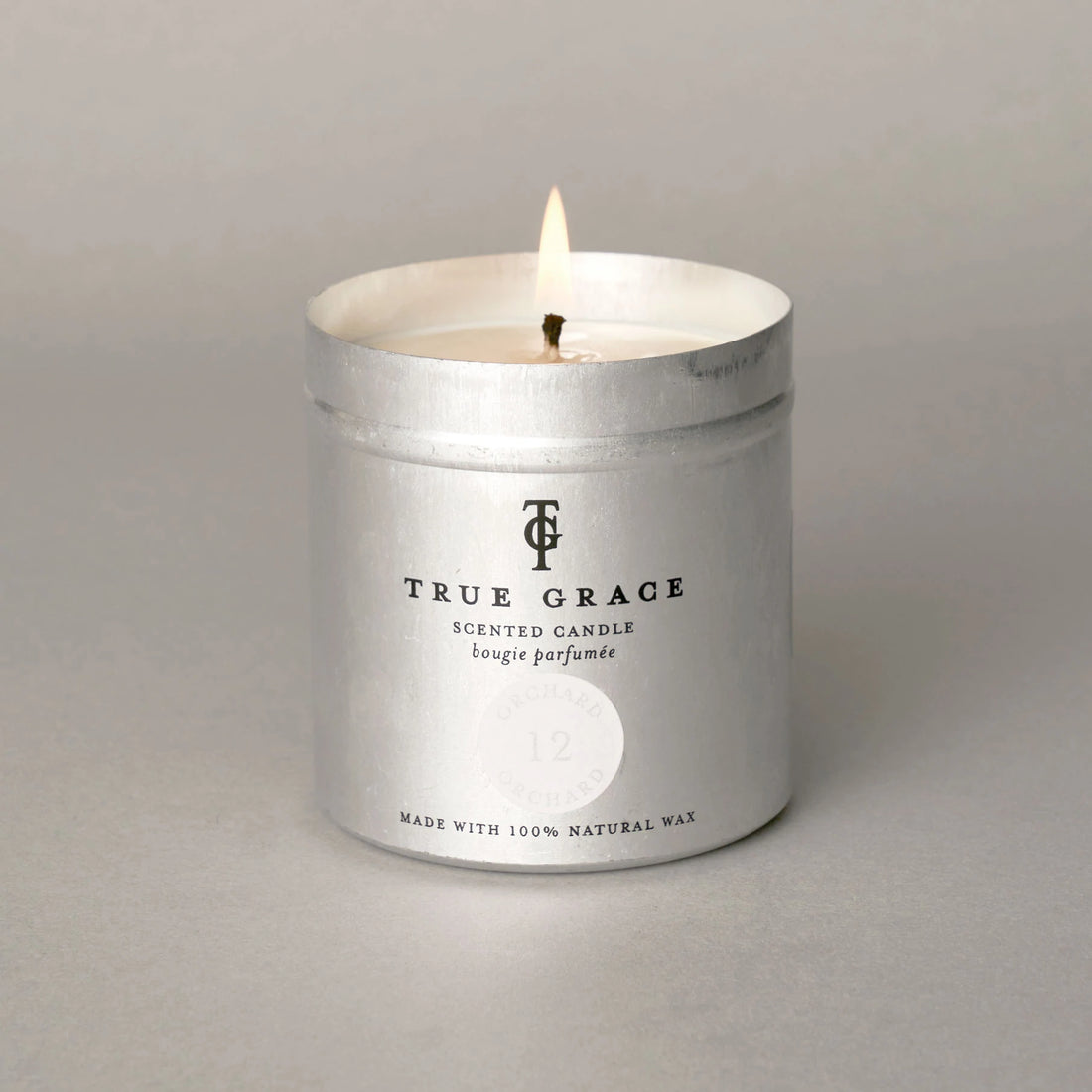 True Grace Walled Garden Tin Candle Orchard 250g