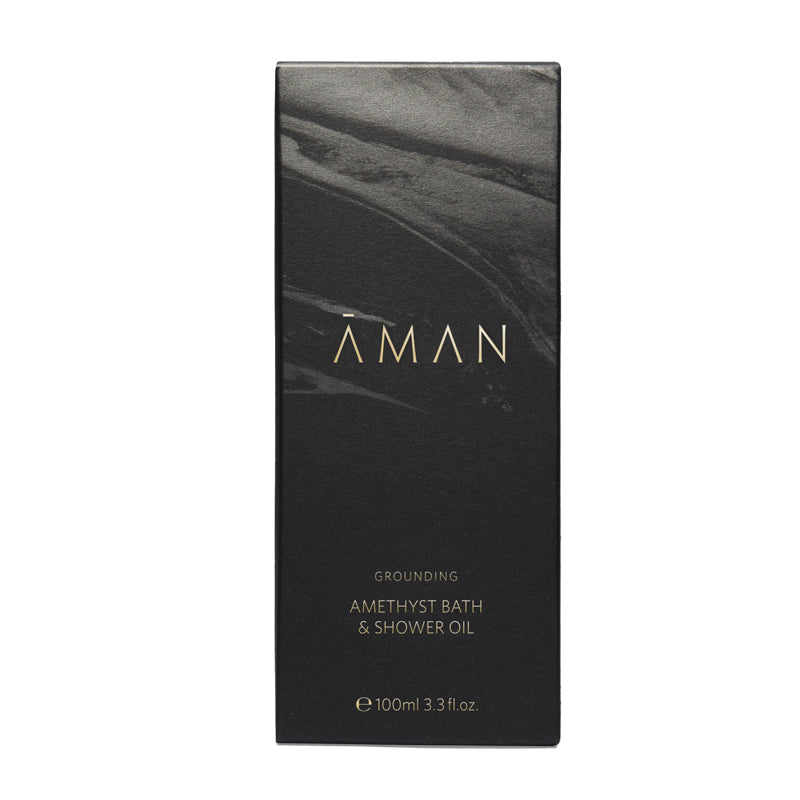 AMAN Grounding Amethyst Bath & Shower Oil 100ml