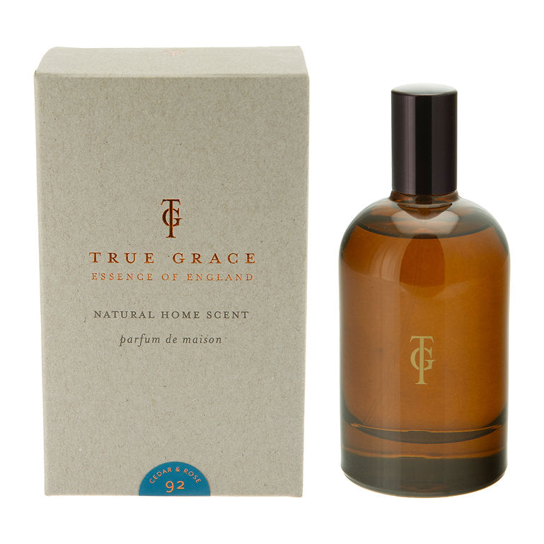 True Grace Burlington Cedar & Rose Roomspray 100ml