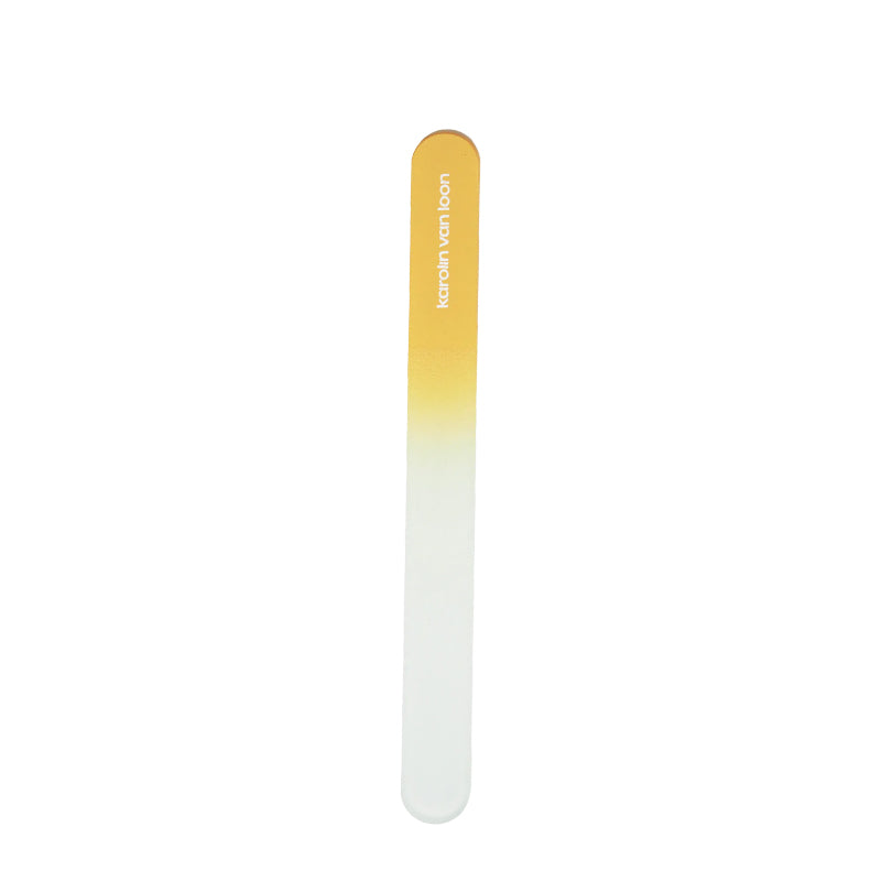 Karolin van Loon la doucher, glass nail file